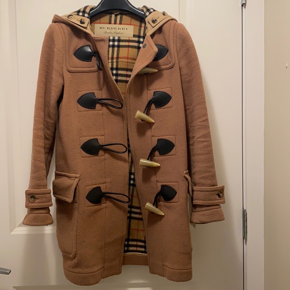 Classic Burberry Duffle Coat